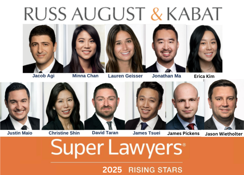 Super Lawyers rising Stars 2025